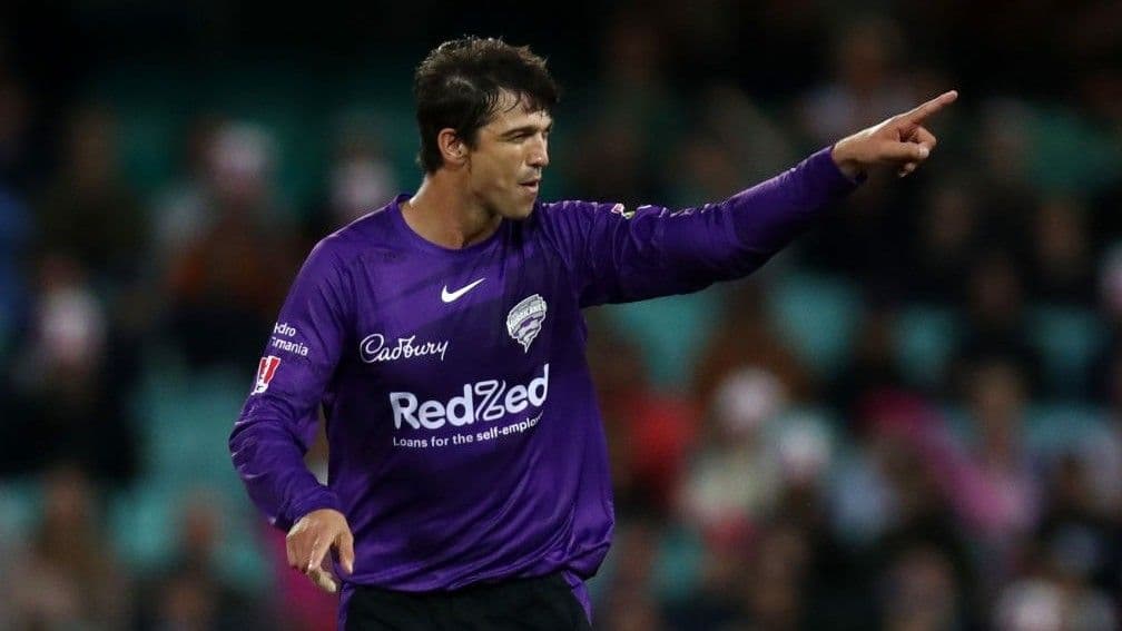Paddy Dooley is Hobart's leading wicket-taker in the BBL